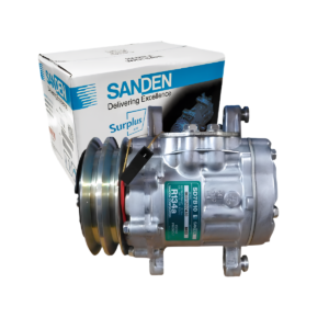 COMPRESSOR SANDEN ORIGINAL SD7B10 ADAPTAÇÃO ZEXEL GM 1.0 12V 2A Ø115MM OEM:8403