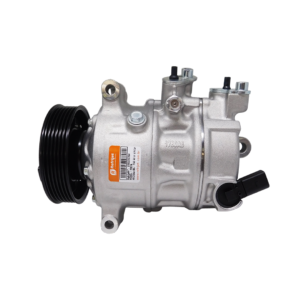 COMPRESSOR REFRIJET PXE14 VW GOLF/ POLO/ VIRTUS/ NIVUS/ T-CROSS/ TAOS/ AUDI A3 2013 À 2025 12V 6PK Ø110MM OEM:5Q0820803J