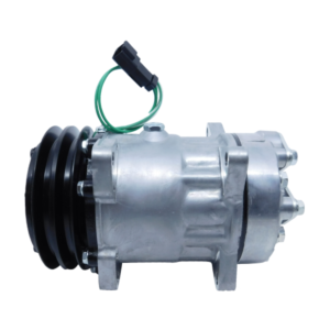 COMPRESSOR REFRIJET 7H15 VOLVO ESCAVADEIRA/ CARREGADEIRA 24V 2A Ø132MM OEM:11412632